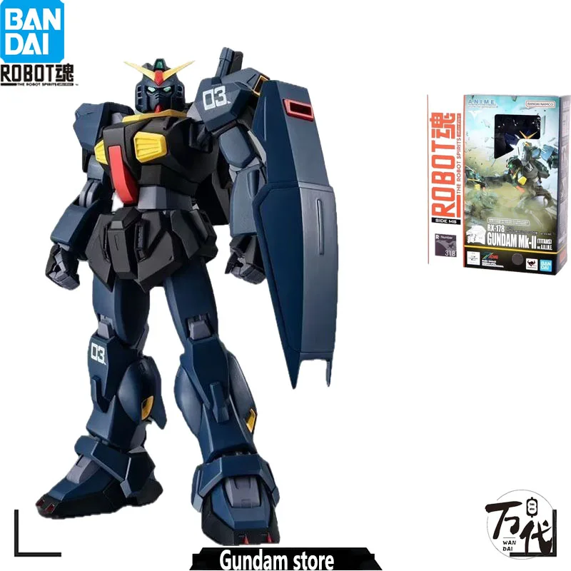 

ORIGINAL BANDAI THE ROBOT SPIRITS RX-178 GUNDAM MARK-Ⅱ ACTION FIGURE MARK2 MOBILE SUIT GUNDAM PLASTIC MODEL TOYS GIFT