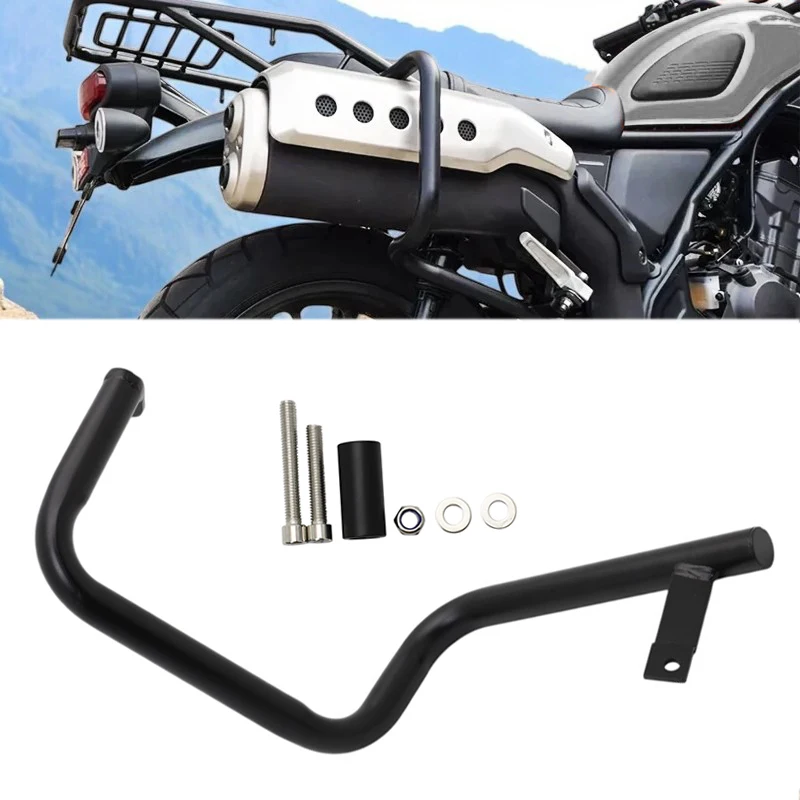 

CL300 CL500 Exhaust Pipe Guard Bumper Protection Muffler Crash Bar For Honda CL 500 CL 300 cl300 cl500 2023 2024 Motorcycle