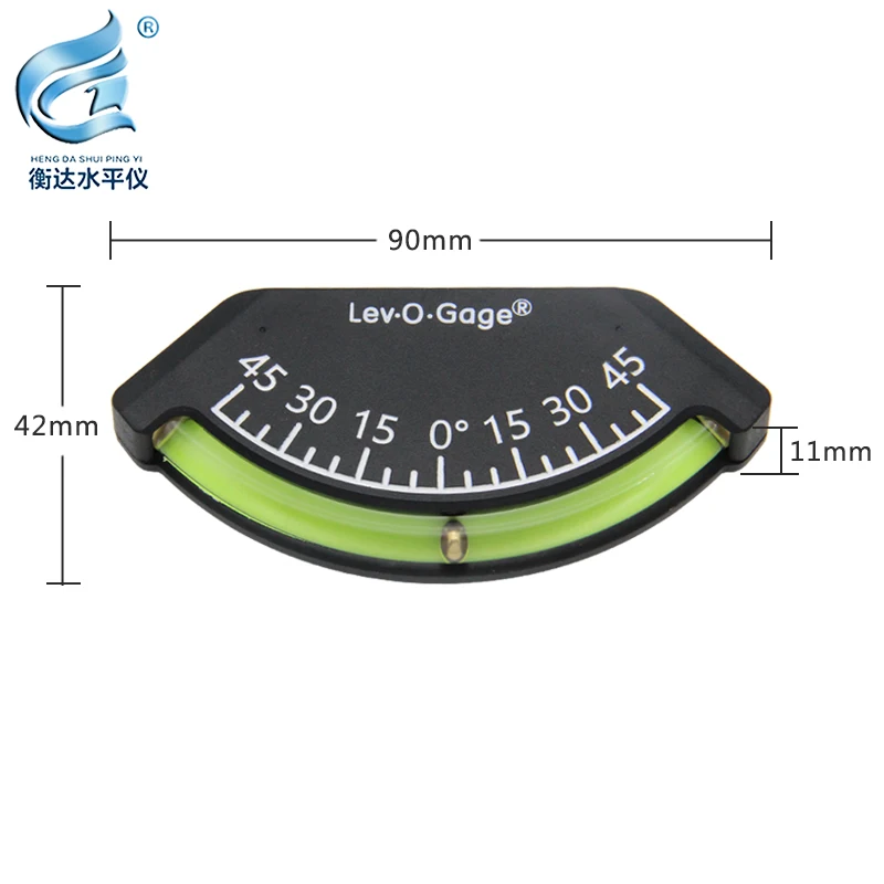 Car mounted angle meter, ship mechanical horizontal slope meter, inclination instrument