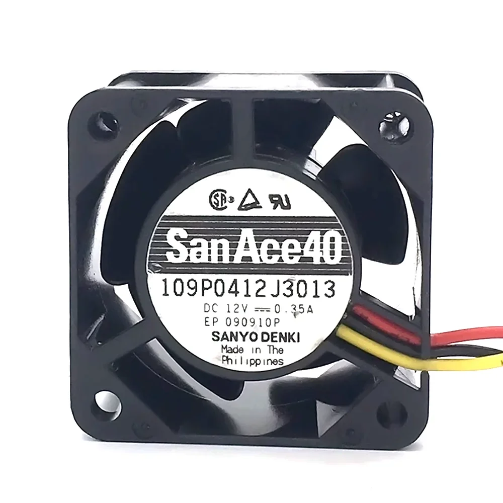 109P0412J3013 4028 4CM 40mm 12V 0.35A wind speed cooling fan 40*40*28mm for SANYO