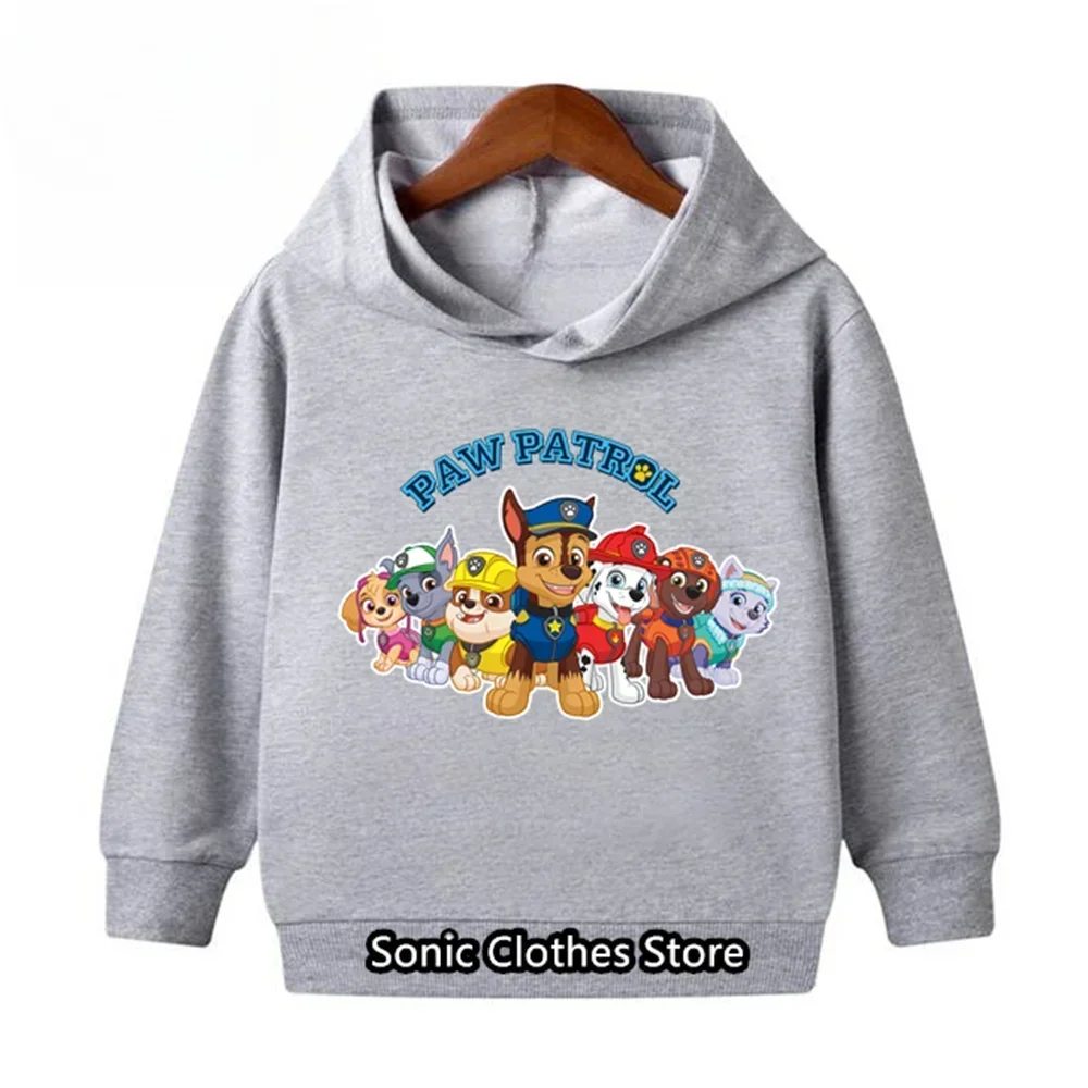 Child Paw Patrols Hoodie Kids Clothes Boys Girls Clothing Spring Autumn Sweatshirts Trapstars Cartoon Clothes Hoodie