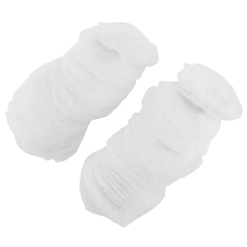 B48A 1000 шт. одноразовые чехлы для наушников нетканые чехлы для наушников эластичные чехлы для наушников подходят для большинства наушников-вкладышей