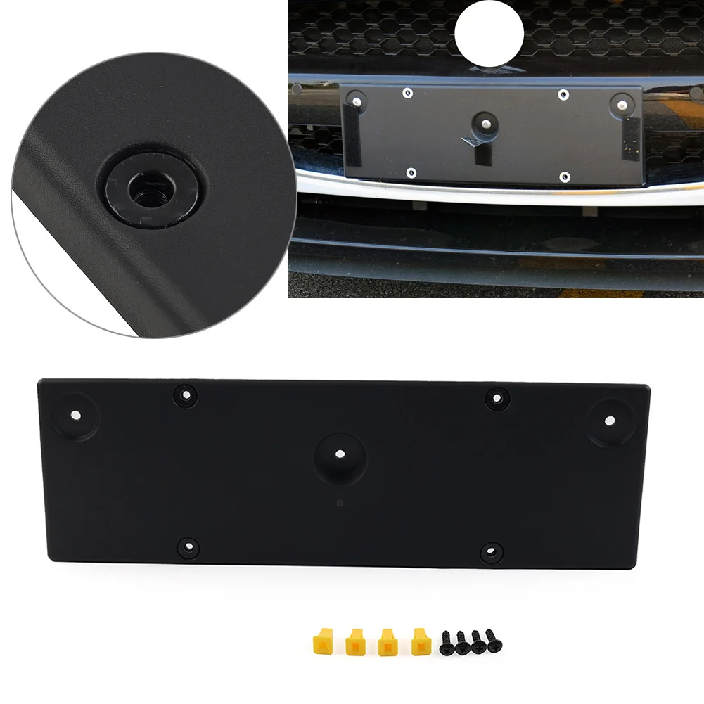 Car Front License Plate Mounting Holder Bracket For Jaguar F-Type 2014 2015 2016 2017 2018 2019 2020 2021 2022