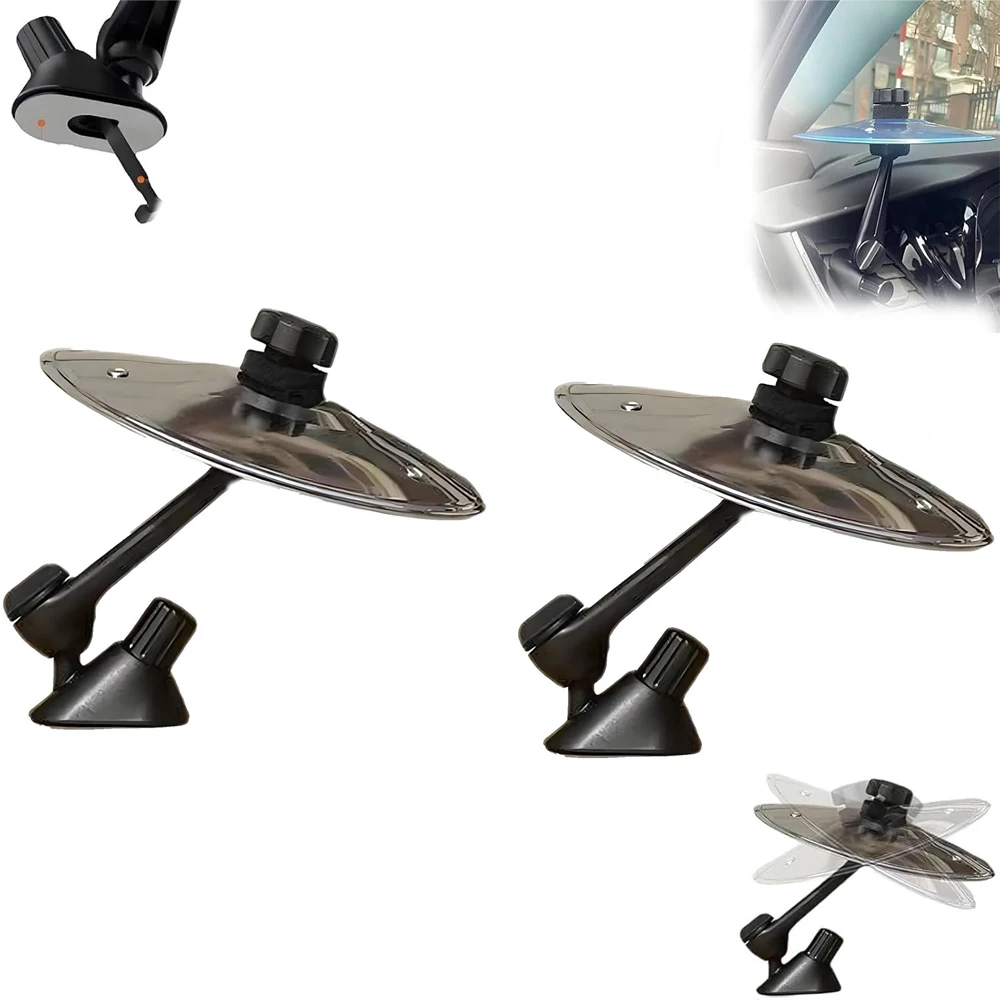 1/2PC Mini Platillos de Percusión para Coche, Instrumento Musical para Rejilla de Ventilación, Platillos de Mano para Coche, Platillos de Tambor para Coche, Instrumento Musical para Interior de Coche
