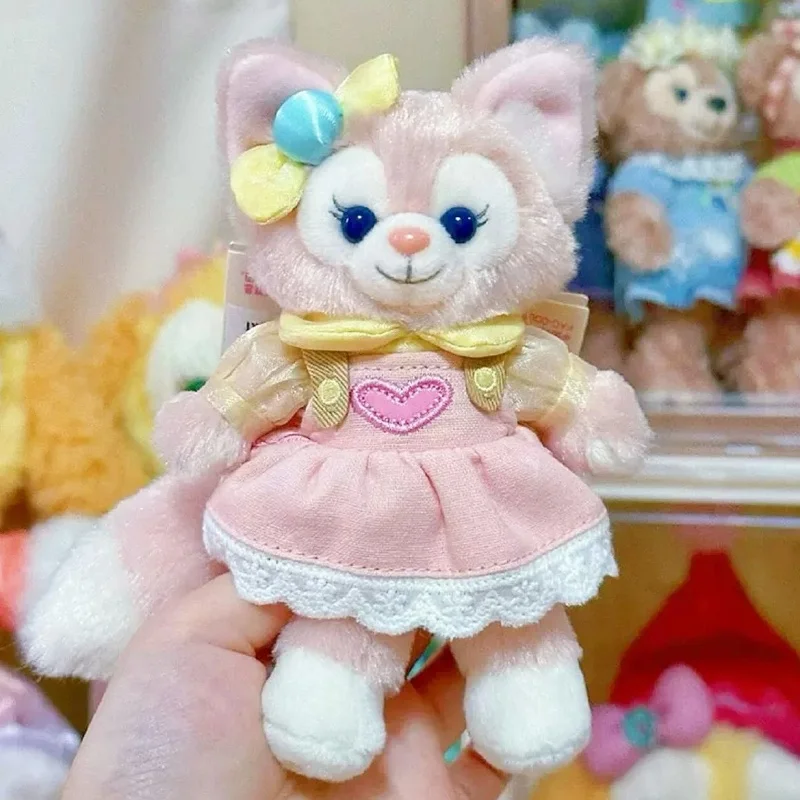 Disney Plush Toys Doll Keyring Keychain Stellalou Shelliemay Linabell Kawaii Bag Pendant Lovely Girl Heart Cute Gifts Hot