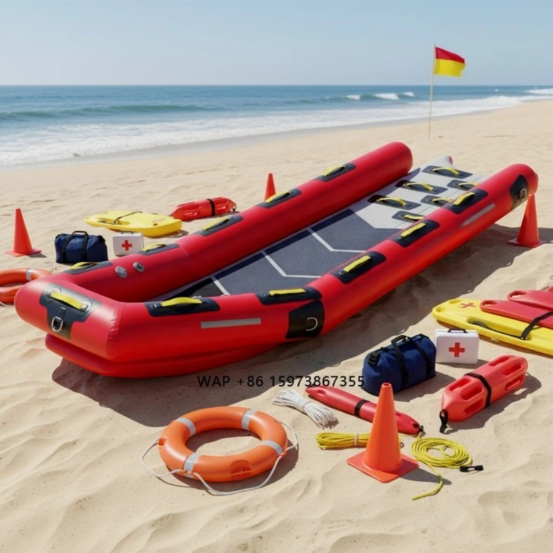 High-quality crafts inflatable rescue sledges, suitable for lifeboats, inflatable ice water rescue rafts, suitable for rescue