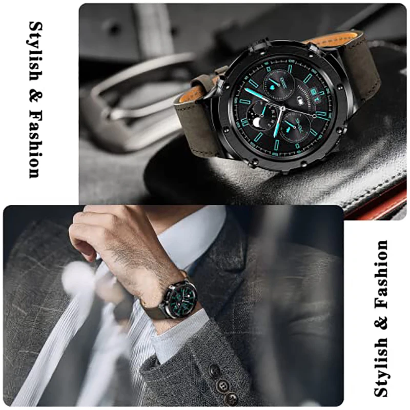 For Samsung Galaxy Watch 5 pro 45mm Case+Strap stainless steel Metal Protective Bumper Bracelet leather Samsung Watch 5 pro band