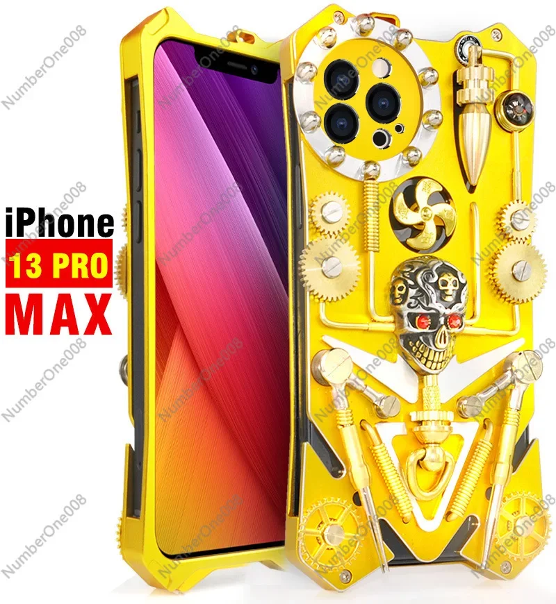 Suitable for Apple 13 Pro Gear Mobile Phone Case Anti-drop IPhone13 ProMax Personalized Creativity