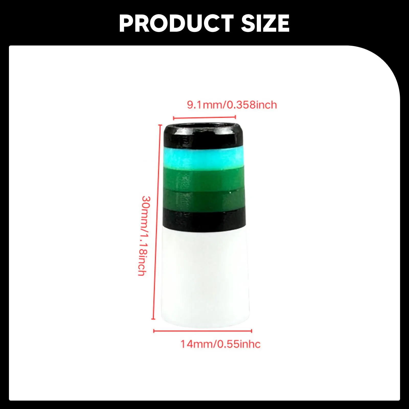 10 قطع من حلقات نادي الجولف، ترقية ملحقات الجولف ذات الأكمام الواقية المتدرجة، حلقات حديد الجولف، حلقة عمود نادي الجولف #6