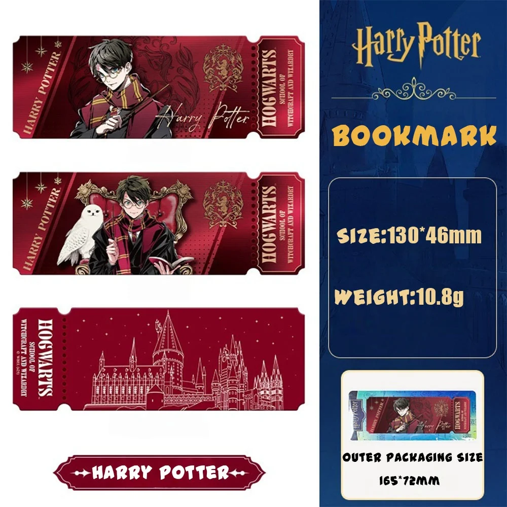 Harry Potter Bookmarks Reading Pages Books Annotated School Stationary Supplies Aesthetic Bookmarks Decorative Cards Gifts - view 6