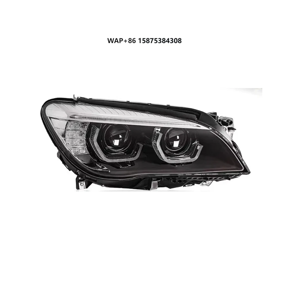 

Высококачественные автомобильные фары для фар F02 2009-2014 740i 730i 735i F01, светодиодные фары, линзы проектора, обновление в сборе DRL