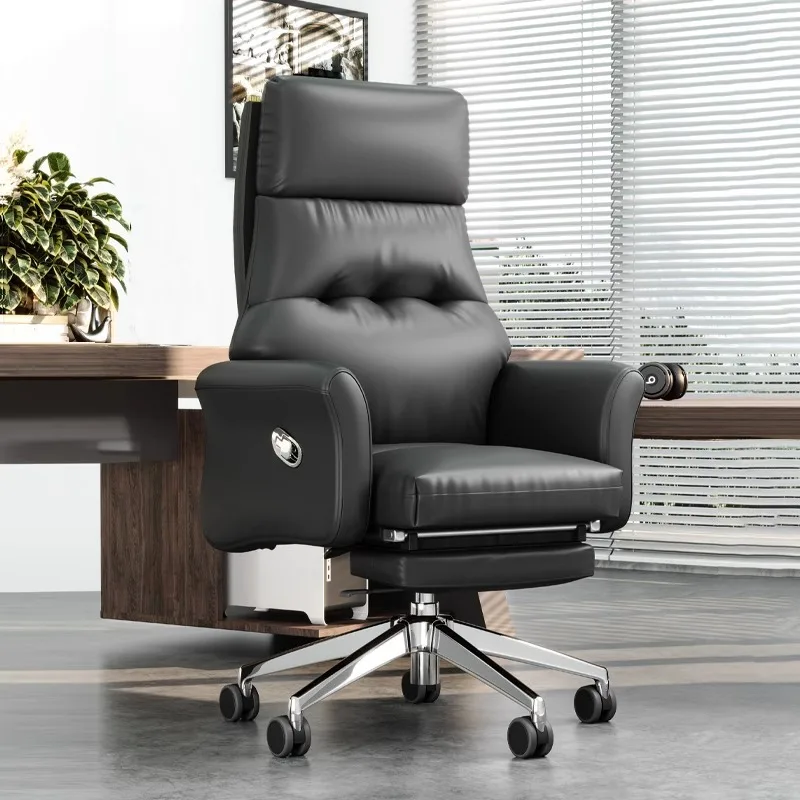 LH simple modern lifting rotating office chair reclining computer chair business