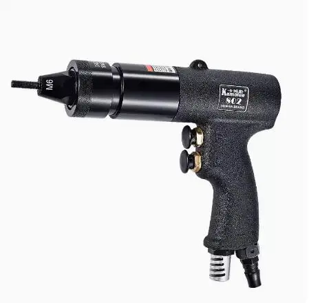 Pneumatic Pistol Drill 1/2 Inch Air Drilling Machine With Forward and Reverse Switch 1.5-13MM Chuck 700RPM 0.6-0.8MPA 16CFM