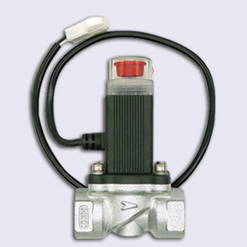 1 Set Gas Alarm Solenoid Valve Kit Combustible Gas Detector Leak Detection Alarm, Home Kitchen Smart Sensor Gas Detector Device