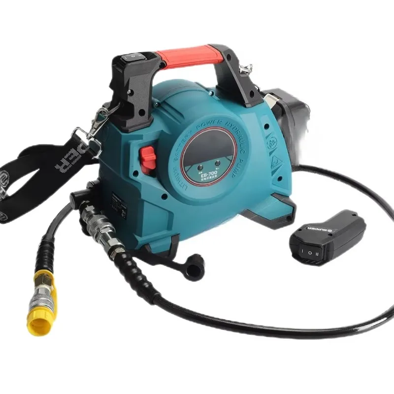 

EB-700 Customized OEM Rechargeable 700bar Stainless Steel Hydraulic Pump 18/4.0Ah Electric Hydraulic Pump
