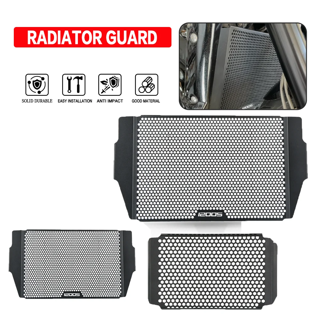 

Motorcycle For Ducati Multistrada 1200 S / Multistrada 1200 S GT Pikes Peak 2010-2013 2014 Radiator And Oil Cooler Guard Set