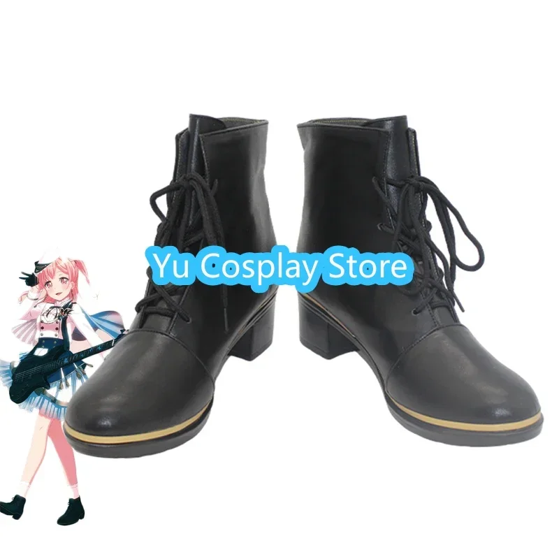 

Yu-Cosplay Hiromachi Nanami Обувь для косплея BanG Dream! Это МиГО! Опора для косплея, обувь из искусственной кожи, карнавальные ботинки на Хэллоуин, на заказ