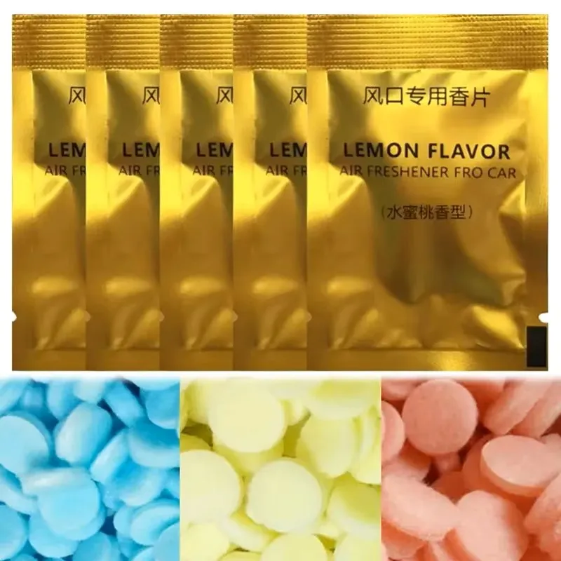 5 قطعة معطرات الهواء للسيارة عبوات سيارة تنفيس الهواء كليب نكهة استبدال مجموعة الصلبة العطر رائحة معطّر الهواء إعادة الملء أقراص