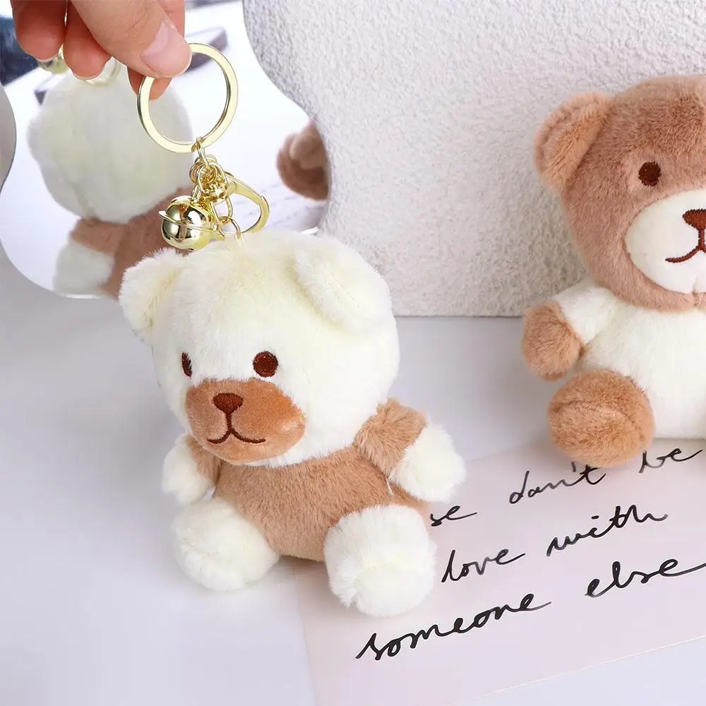 Girl Decoration Dog Bunny Purse Accessories Keychain Dolls Plush Dog Keychain Plush Bunny Keyring Plush Pendant Plush Doll