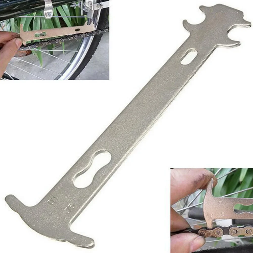 1PC Bike Chain Wear Indicator Chain For-Checker Gauge Measurement Repair Tool Ruler For Road Mountain For-Hybrid Bicycl