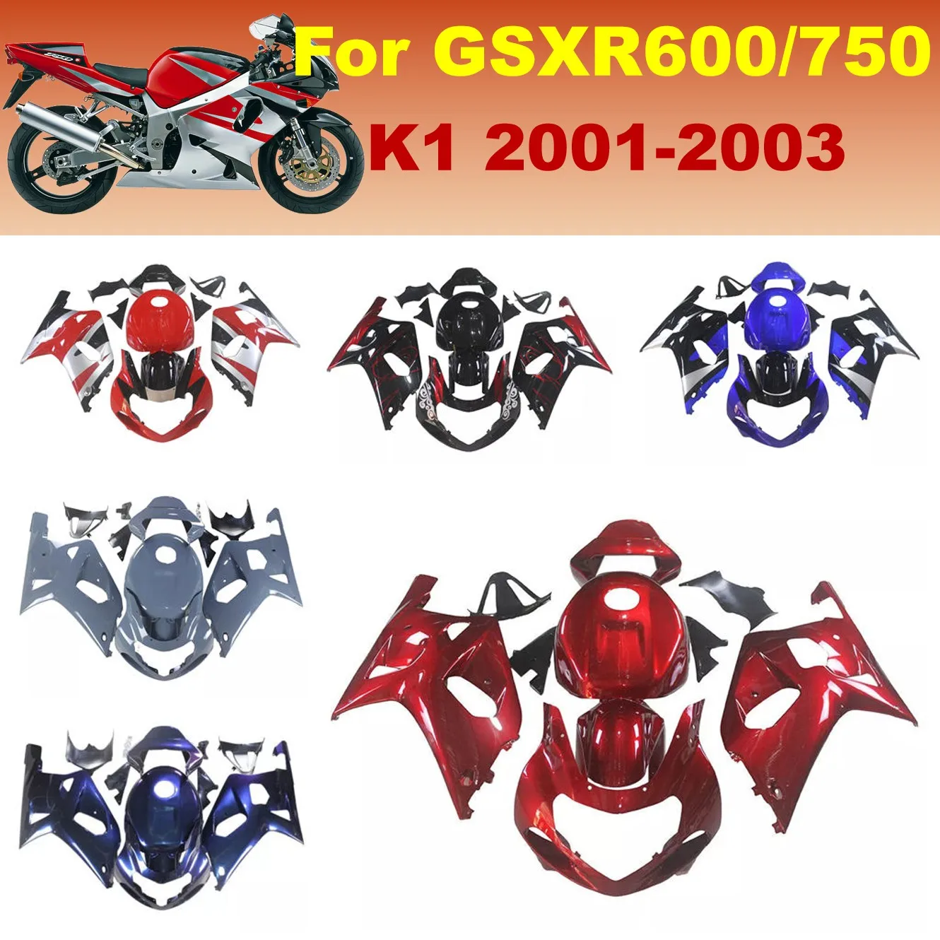 Gsxr 600 Custom Pla… - image