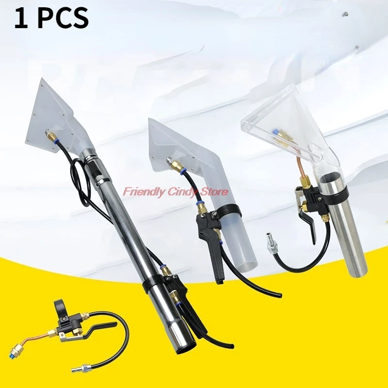 1PC upholstery cleaning hand tool Furniture Extractor Auto Detail Wand Hand Tool Steam jet suction nozzle Steam Cleaner parts
