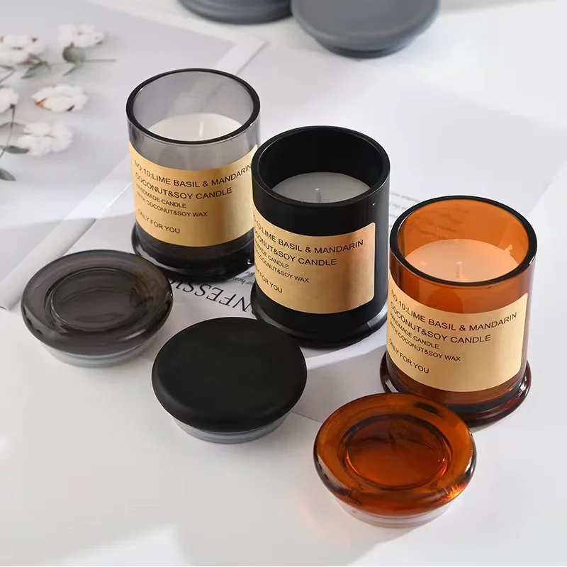 

350ml Aromatherapy Candlestick DIY Homemade Soy Wax Empty Candle Jars