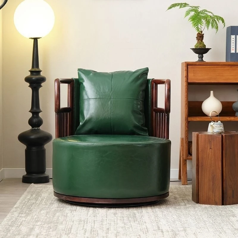 For Leisure Sofa Chair, Upgraded Solid Wood Sofa Chair, Balcony Leisure Chair, Negotiation Chair