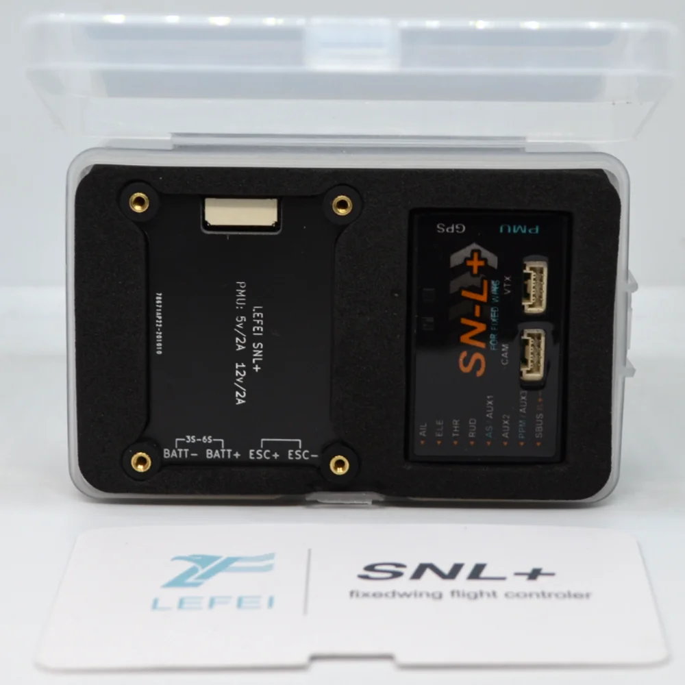 2022 New LEFEI SN-L+ SNL+ HD OSD MAVLINK Flight Controller BN220 GPS Combo Set for FPV Air Unit RC Airplane Fixed-Wing Drones