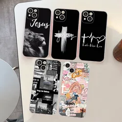 Verse of The Christian Bible Jesus Phone Case Silicone Soft for iphone 15 14 13 12 11 Pro Mini XS MAX 8 7 6 Plus X XS XR Cover