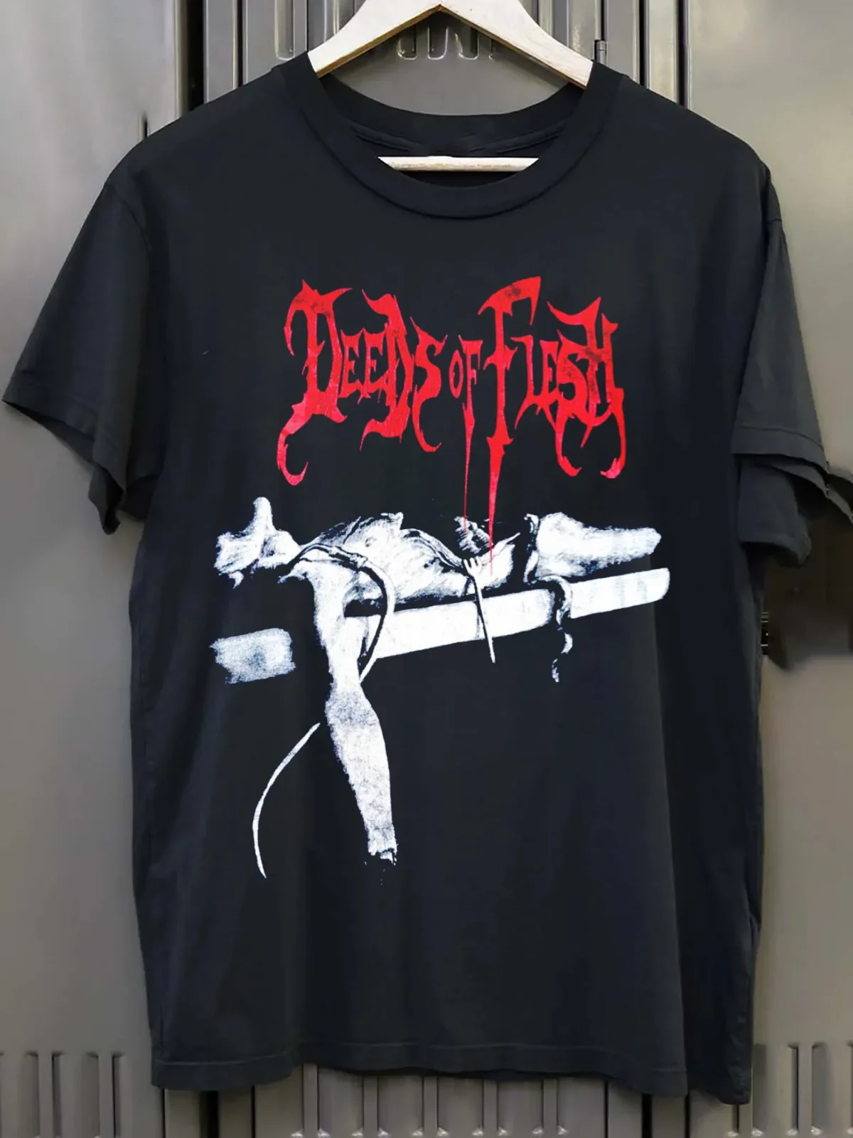 Deeds Of Flesh Disgorge Dying Fetus Black Size S 5Xl T Shirt Vc1307