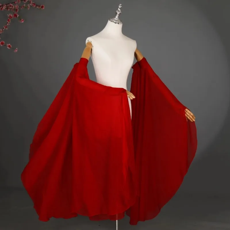2026 New Ancient‑Style Princess Wide‑Flap Water‑Sleeve, Versatile Hanfu Accessories Dance Decorations for Stage Cosplay Dress‑up