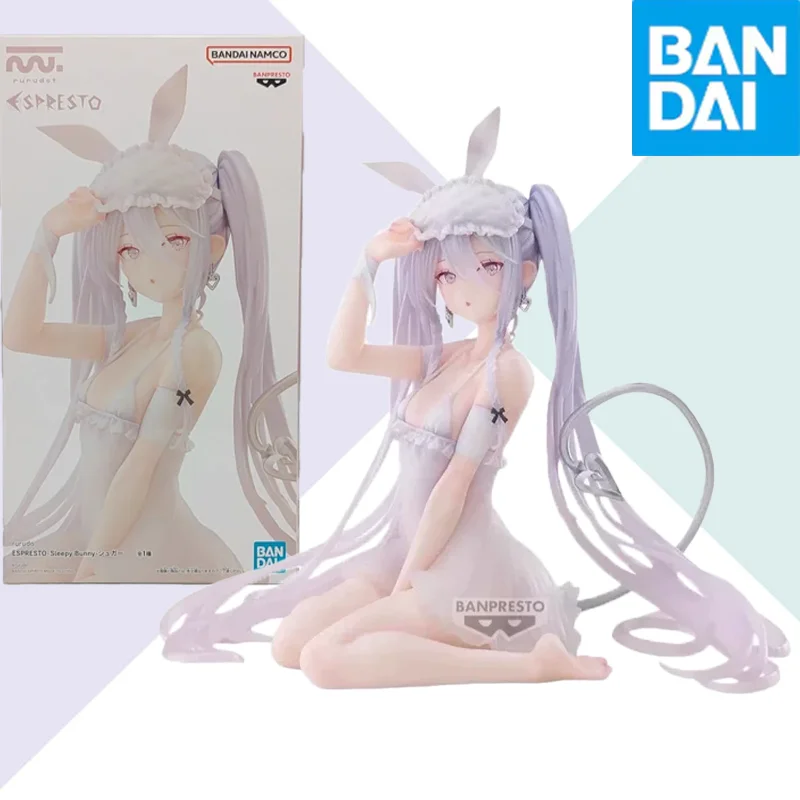 

BANDAI Genuine Banpresto RURUDO Sugar Sleepy Bunny Girl Anime Action Figures Collection Model Toy Ornaments Gift
