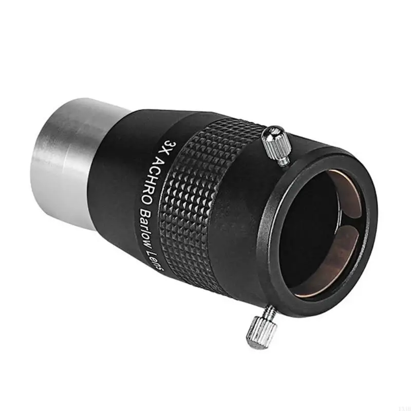 KX4B 1.25 "3x Metal Barlow Lens Lens Ackromatic Lens for Compantary Combanding