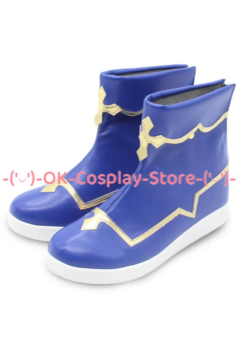 Tempest Rimuru Cosplay Shoes PU Leather Shoes Halloween Carnival Boots Cosplay Props Custom Made