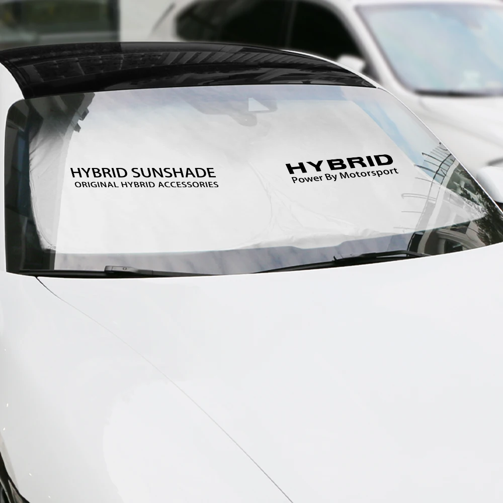 For Toyota CHR Prius Auris Yaris Hybrid Corolla Car Windshield Cover Foldable Anti-UV Sunshade Auto Windshield Car Accessories