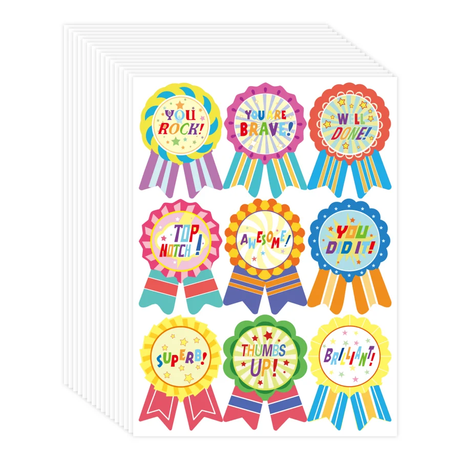 180 Pcs Reward Stickers, Compliment Stickers,Reward Labels,Teacher Classroom Reward Gifts Encourage Student to Do Chores