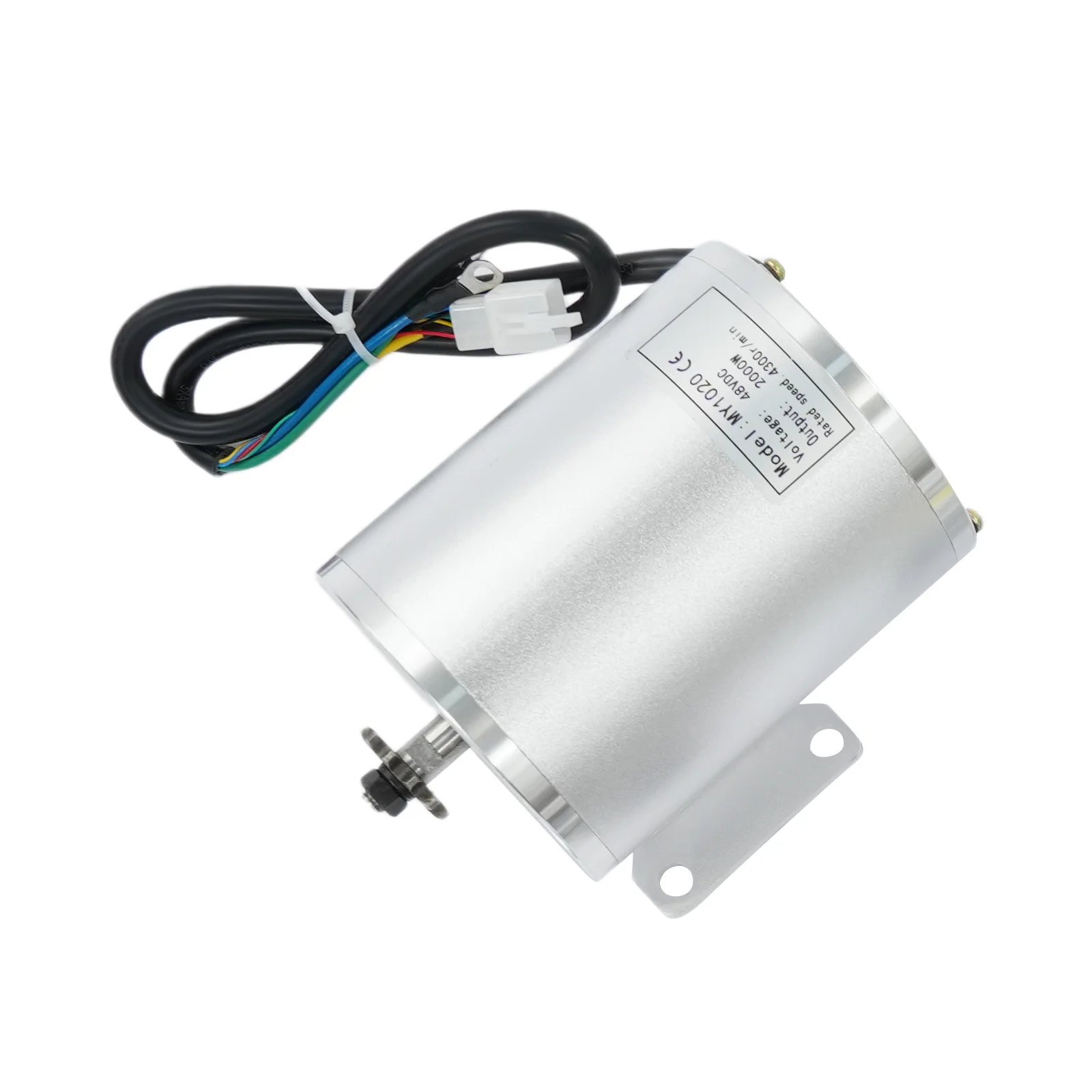 Kit de moteur électrique sans balais 48 V CC, kit de moteur électrique, kit de conversion de vélo électrique pour vélos, scooters, karts