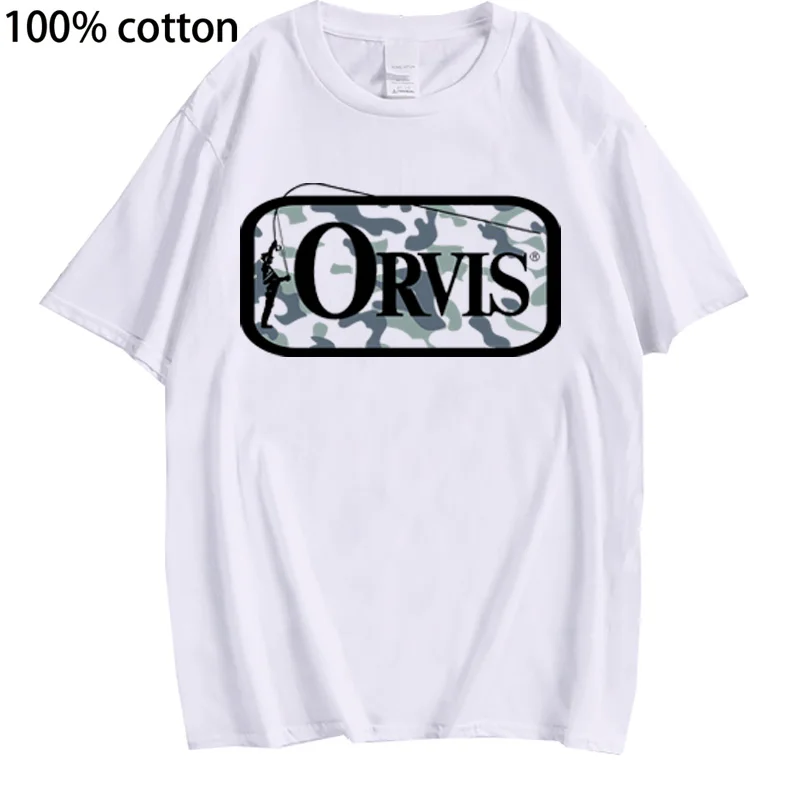 2024 New Fashion Orvis T Shirt Boys Girls Clothes Funny Tops T-shirt Summer Tshirt Teen top y2k fishing clothing hot deals