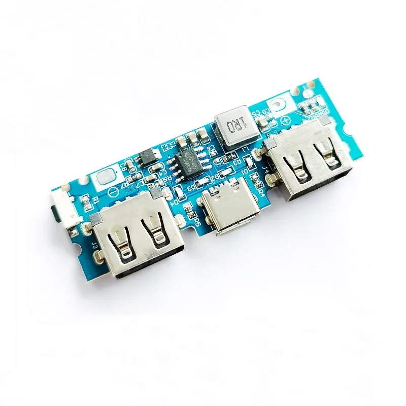 

Lithium Battery Charger Board LED Dual USB 5V 2.4A Micro/Type-C USB Mobile Power Bank 18650 Charging Module For arduino