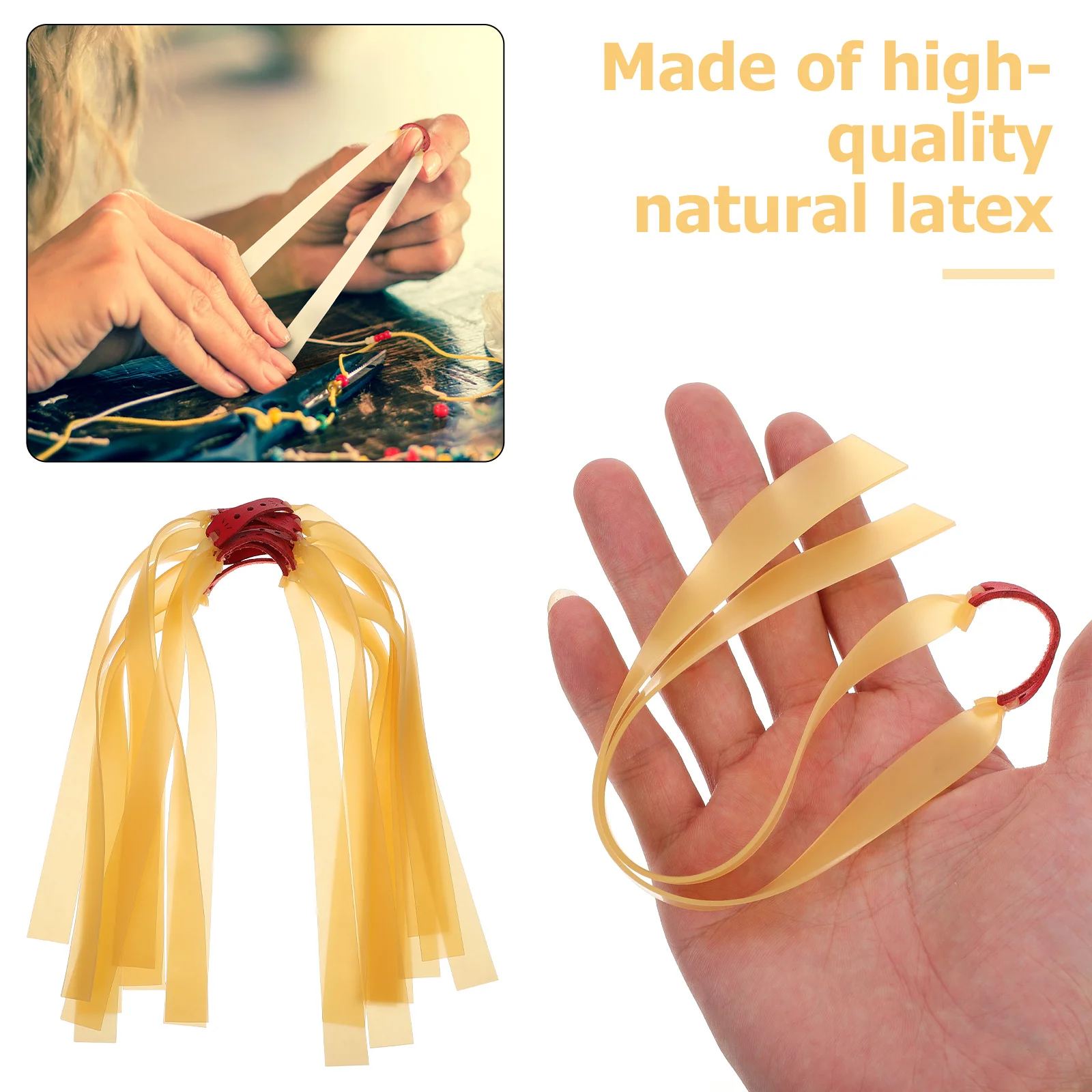 Рисунок 6 - широкие эластичные ленты из натурального