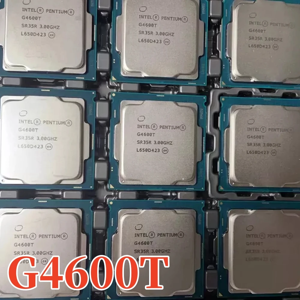 Original Intel Pentium G4600T QS Version G4600T 3.00GHz 3M LGA1151 desktop processor Dual Core CPU HD630 Graphics Free shipping