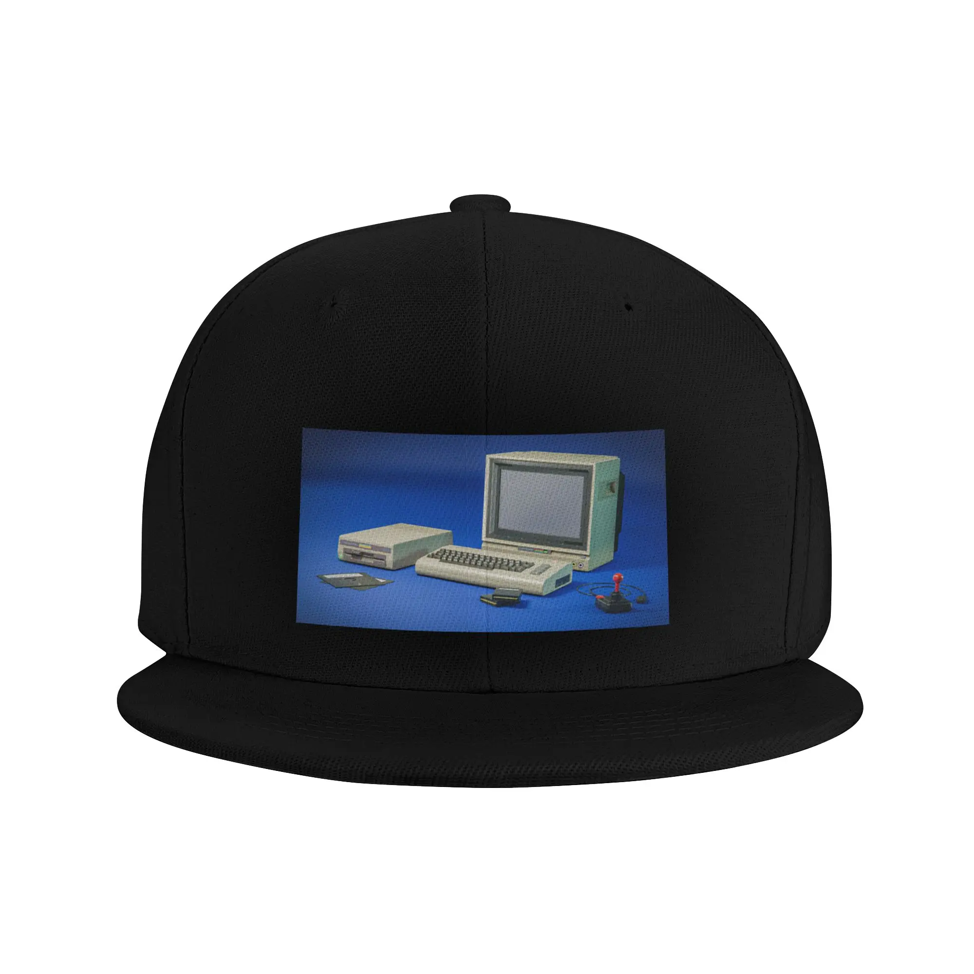 Fashion Commodore C64 retro computer Flat Brim Sun Hat  Uv Protection Summer Cap
