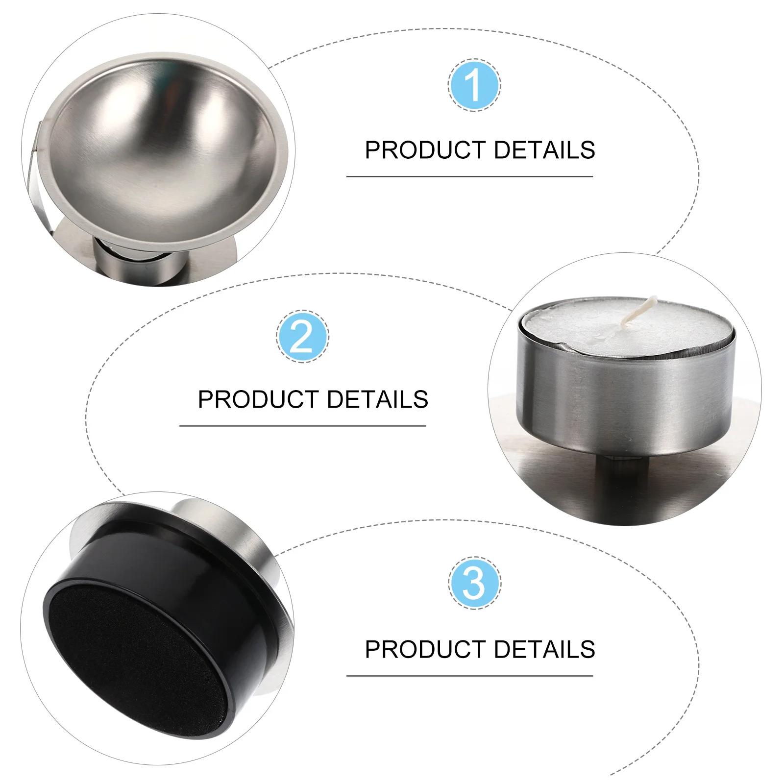 

1Set Wax Melting Stove Stainless Steel DIY Wax Seal Warmer Practical Lacquer Melting Furnace Stamp Tool Stove for Stamp