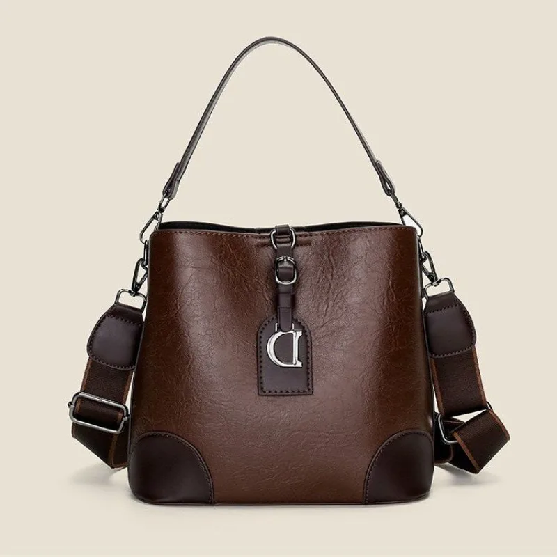 

Elegant Leather Tote Bag For Women Spacious Work Handbag With Multiple Compartments Professional Shoulder Bag Daily Essentials