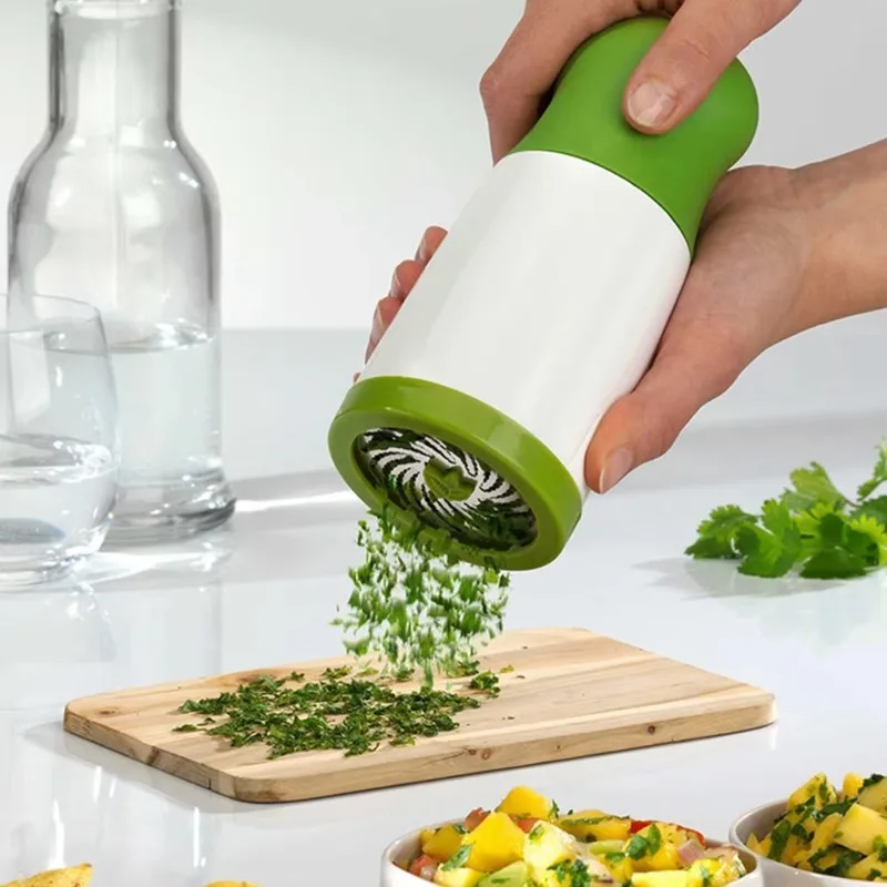 

New Product Portable Vegetable Herb Spice Grinder,Parsley Shredder Chopper Fruit Vegetable Cutter Kitchen Gadgets