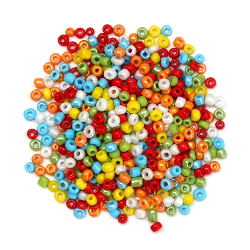 MEIBEADS 15g/lot 3mm Miyuki Seed Beads Mixed Color Loose Spacer Beads for Jewelry Making DIY Necklace Bracelet Accessories