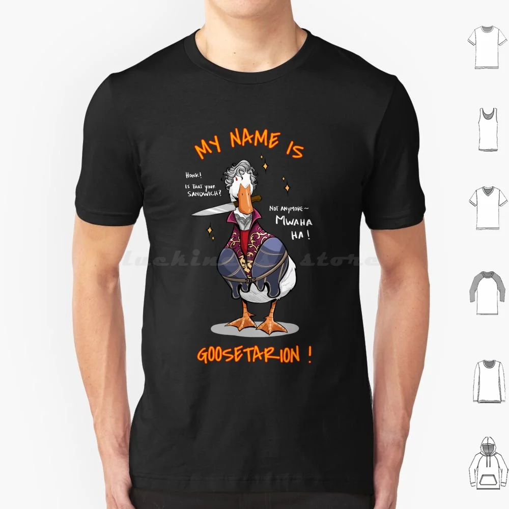 Goosetarion , Honk! V2 T Shirt Men Women Kids 6Xl Astarion Goosetarion Baldurs Gate 3 Vampire Elf Bg3