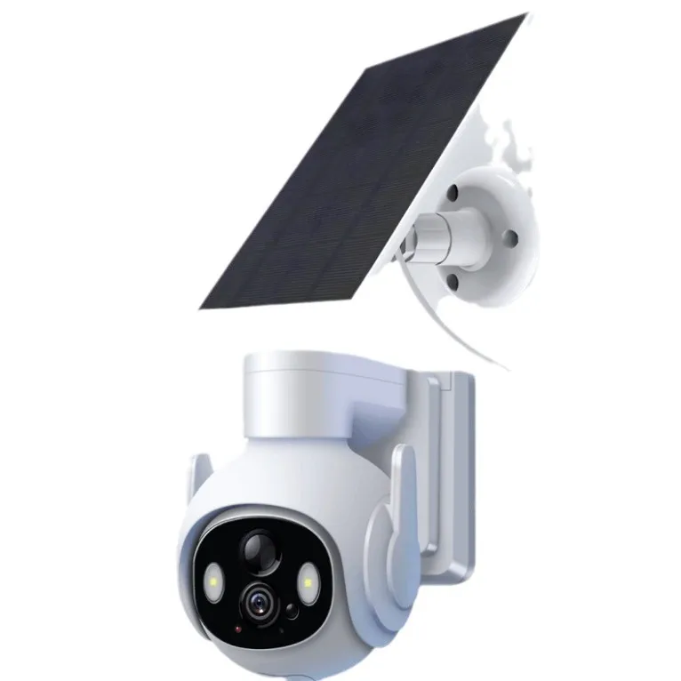 

3MP 1296P Солнечная энергия WIFI 4G/IP-камера Беспроводная полноцветная AI Обнаружение гуманоидов Домашняя безопасность Радионяня