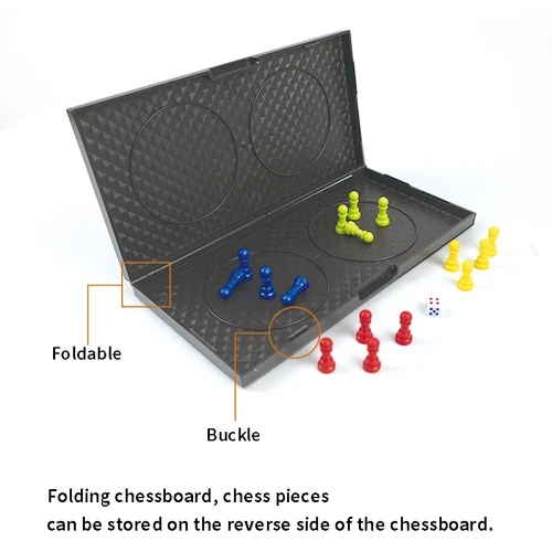 Imagen 2 del producto Tablero de juego de ajedrez volador magnético, interacción familiar y juguetes de fiesta para amigos, mejora el pensamiento lógico, adecuado para cumpleaños, Navidad, Halloween, regalos de Acción de Gracias